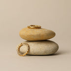 Hammered Hoops Earrings