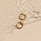 Hammered Hoops Earrings